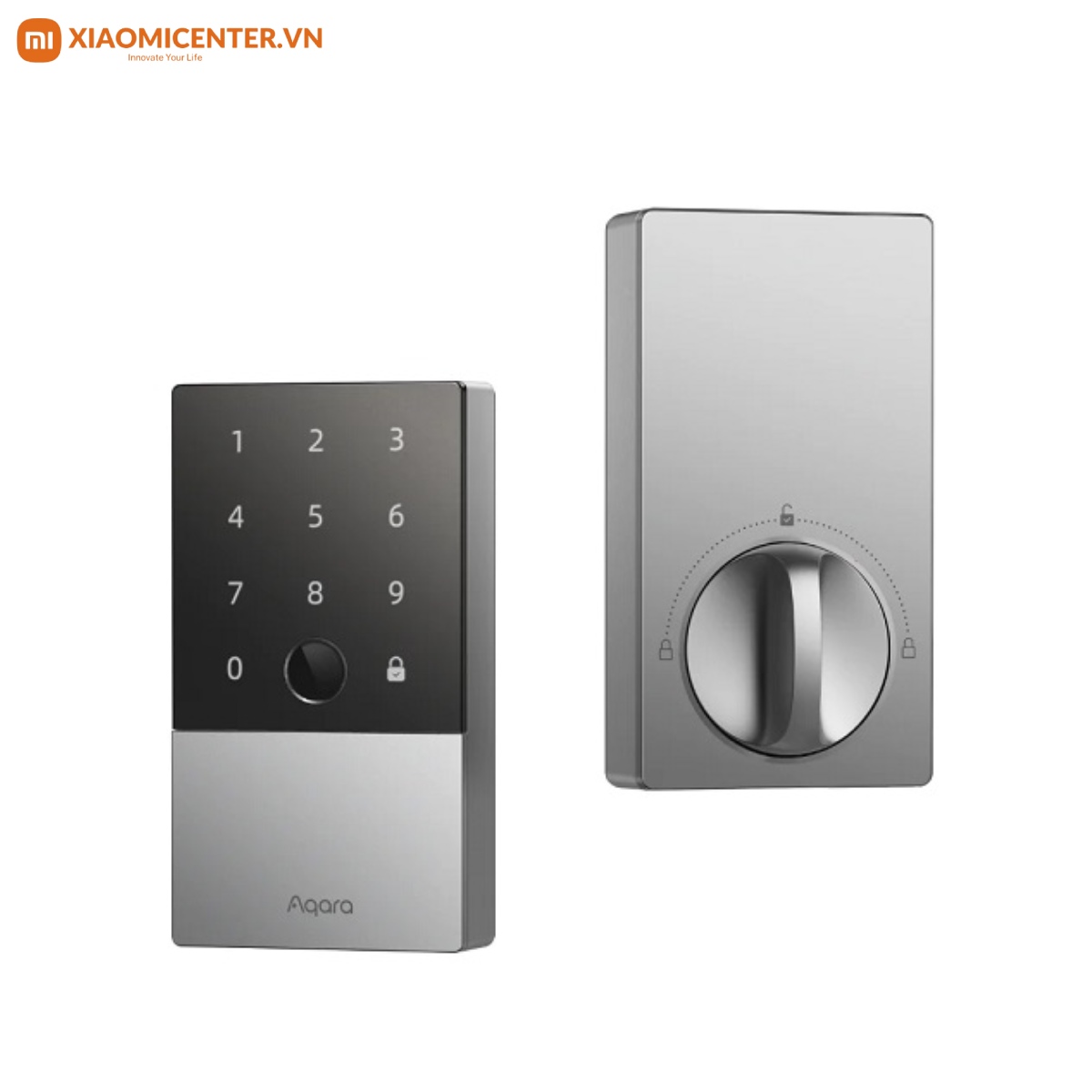 Khóa cửa Aqara U100 mở bằng vân tay