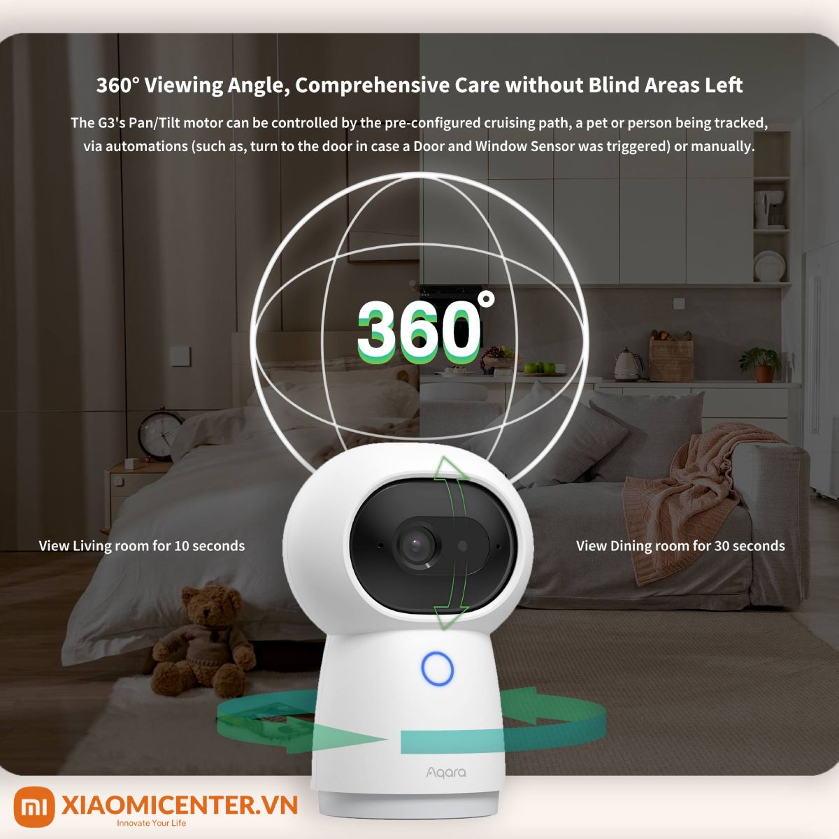 Camera Aqara Hub G3 CH-H03 AI Thông Minh
