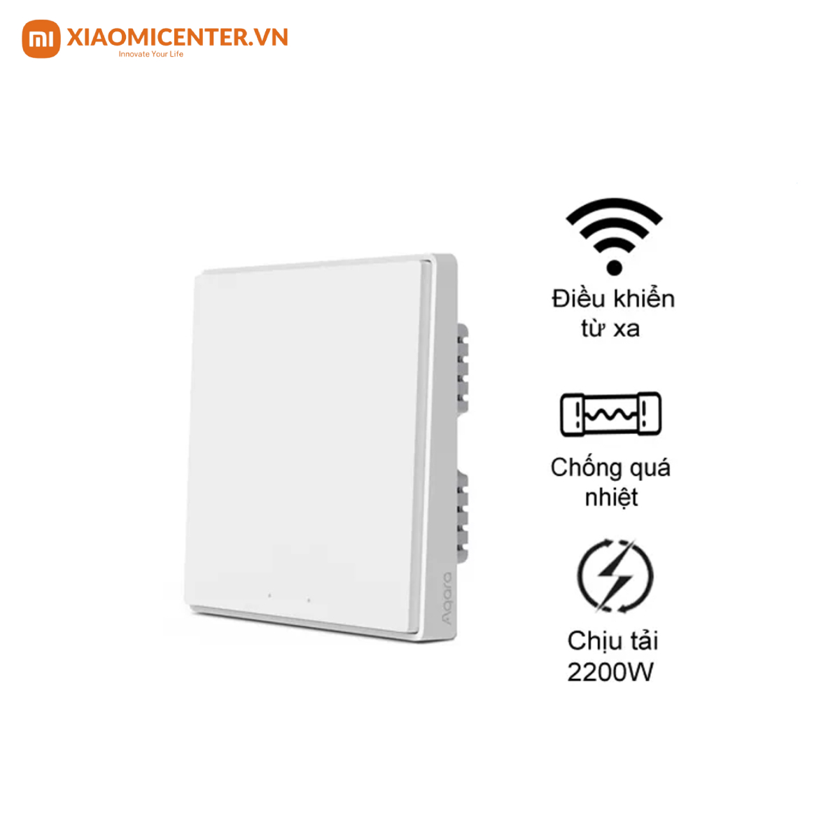 Công tắc tường thông minh Aqara D1 QBKG23LM