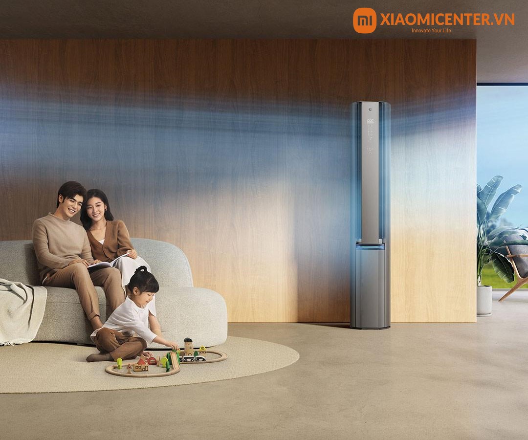 Khả năng l&agrave;m m&aacute;t kh&ocirc;ng gian lớn của điều h&ograve;a c&acirc;y Xiaomi