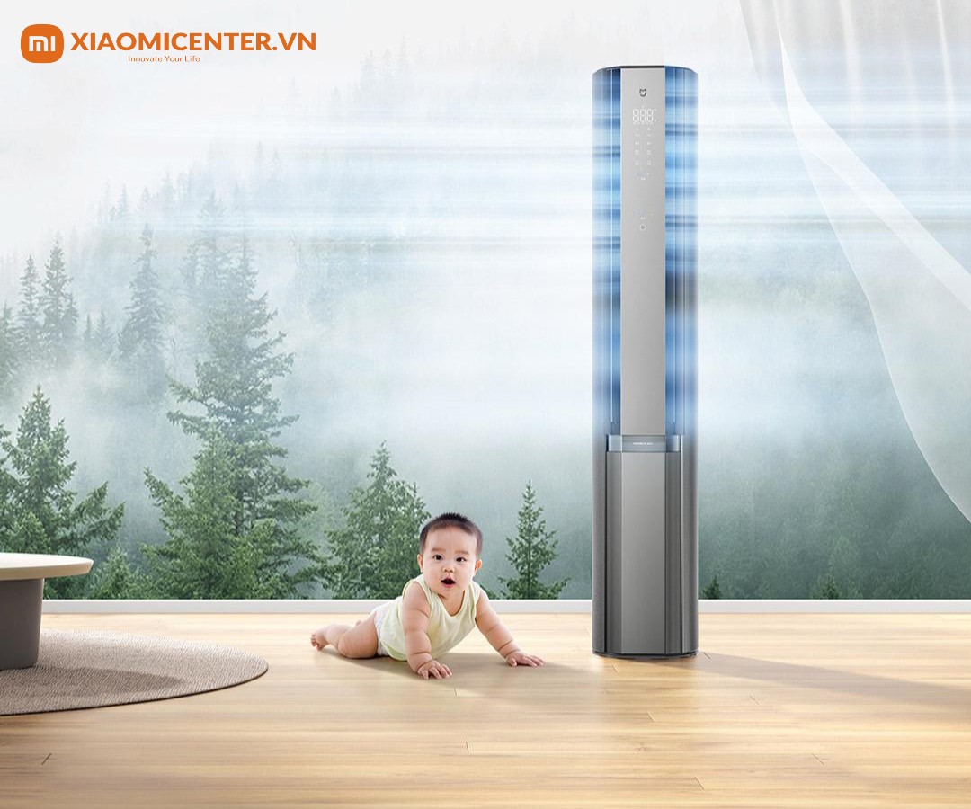 Điều h&ograve;a c&acirc;y Xiaomi đảm bảo an to&agrave;n sức khỏe người d&ugrave;ng