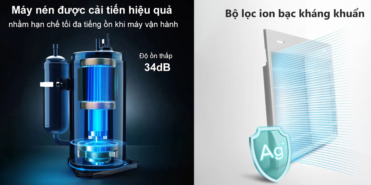 máy hút ẩm xiaomi 10 lít