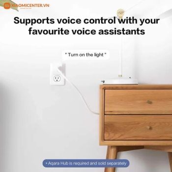 Ổ cắm thông minh Aqara US ZNCZ12LM – Bản Quốc Tế